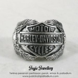 Cincin_Perak_Logo_Harley_Davidson